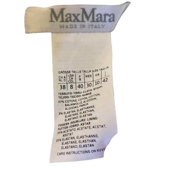 Not For Sale MaxMara Dress Women 8 Brown Sheath Snake Print Reptile Designer - Picture 4 of 5